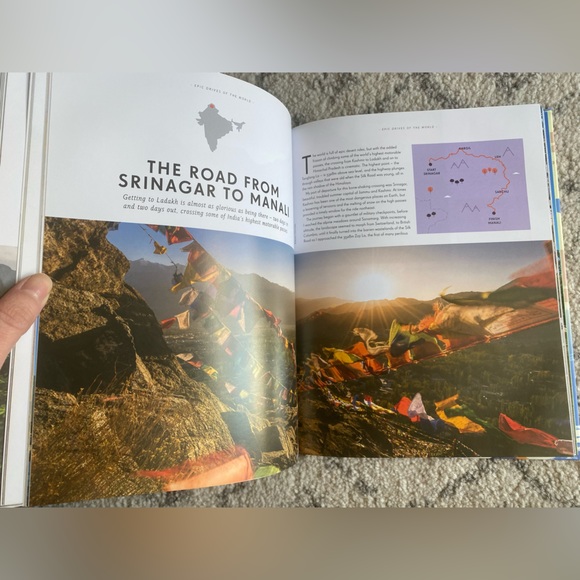 Lonely Planet Epic Drives of the World Coffee Table Book - Picture 6 of 13